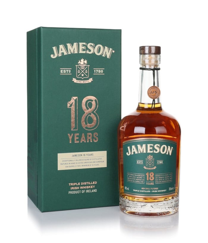 Jameson 18 Year Old Whiskey 70cl