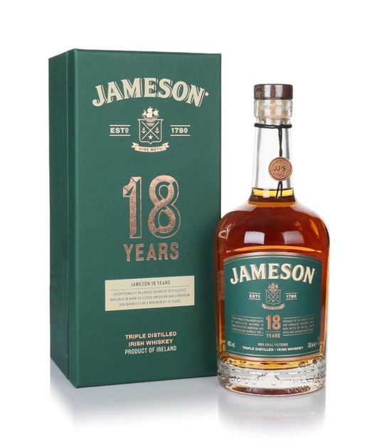 Jameson 18 Year Old Whiskey 70cl